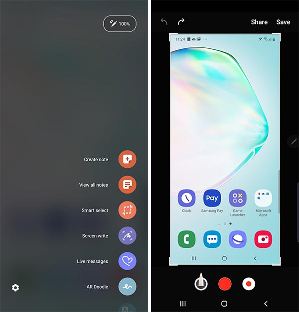 How To Take Screenshot On Note Using S Pen How To Take Screenshot On Note Using S Pen