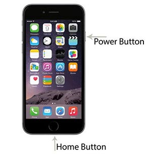 How do I take a screenshot on my iPhone SE, iPhone 5/6/7/8